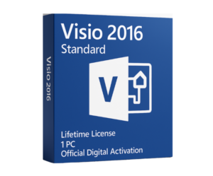 Visio 2019 Standard – Lifetime Retail License – 1PC