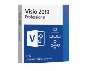 Visio 2019 Professional – Lifetime Retail License – 1 PC