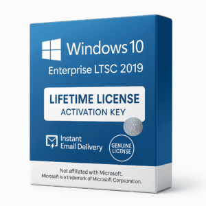 Windows 10 Enterprise LTSC 2019 - Lifetime Activation License Key