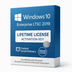 Windows 10 Enterprise LTSC 2019 - Lifetime Activation License Key