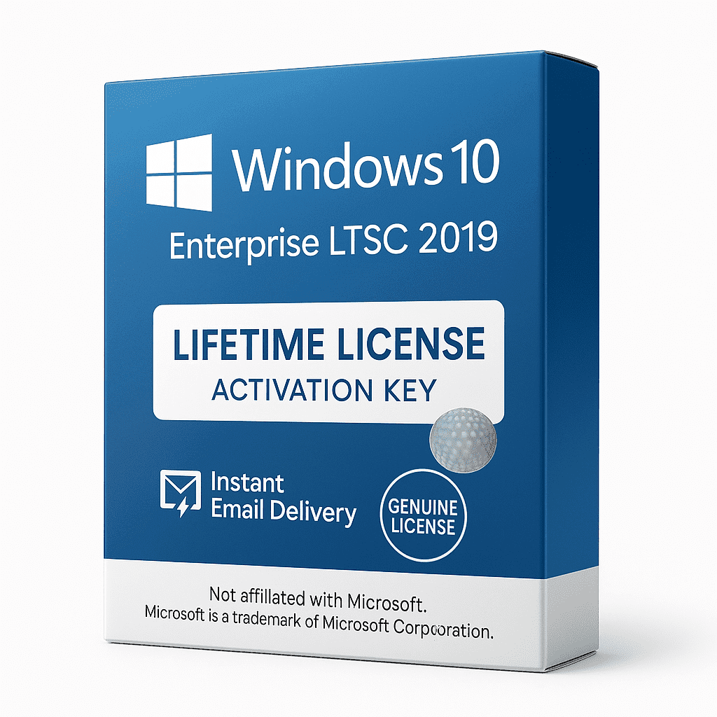Windows 10 Enterprise LTSC 2019 - Lifetime Activation License Key