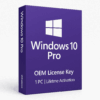 Windows 10 Pro OEM - Lifetime Activation License Key for 1 PC