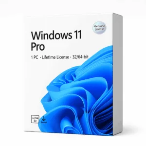 Windows 11 Pro - Lifetime Activation License Key for 1 PC - 32/64-Bit