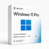 Windows 11 Pro - Lifetime Online Activation License Key for 1 PC