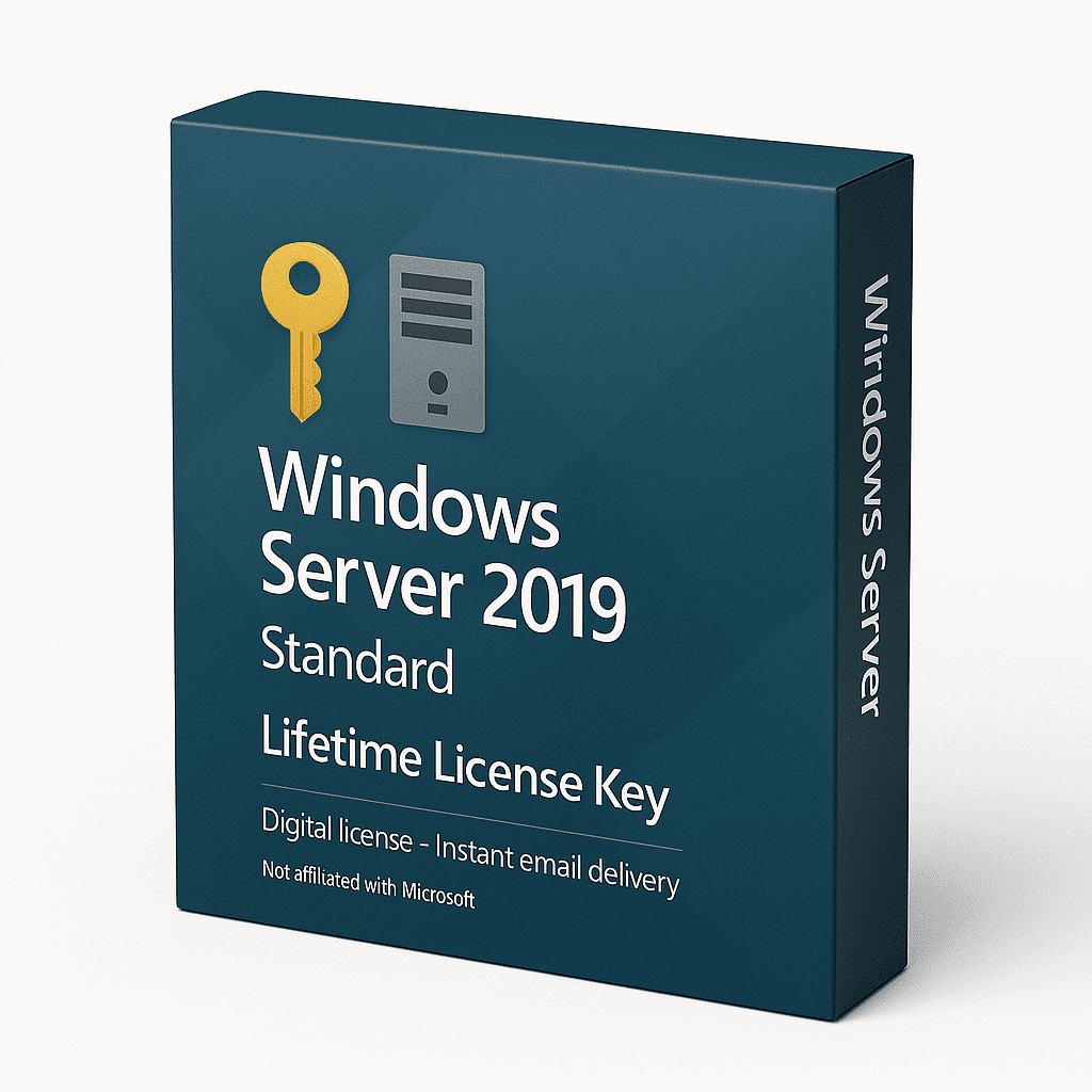Windows Server 2019 Standard – Lifetime License Key