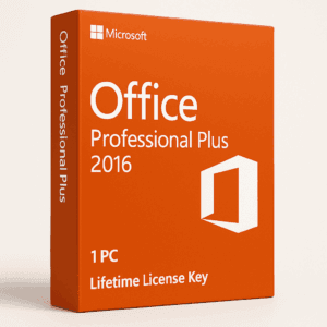 Office 2016 Professional Plus - Lifetime Activation License Key for 1 PC