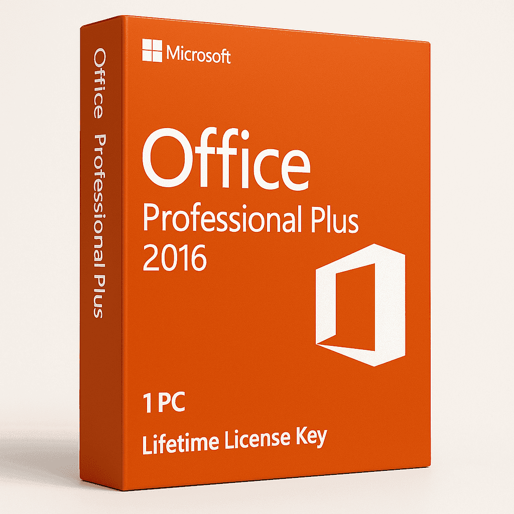 Office 2016 Professional Plus - Lifetime Activation License Key for 1 PC