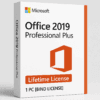 Office 2019 Professional Plus - Lifetime BIND Activation License Key for 1 PC