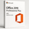 Office 2019 Professional Plus - Lifetime Activation License Key for 1 PC