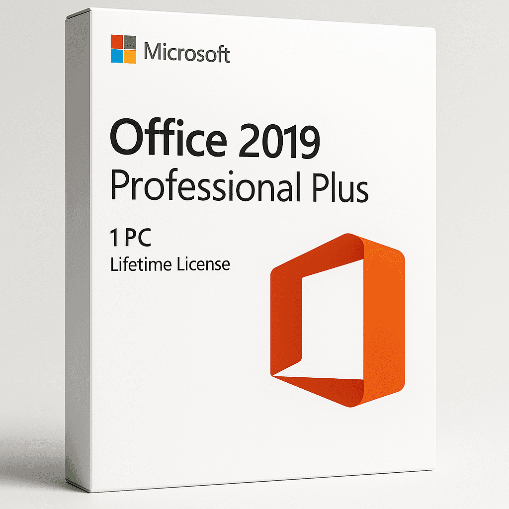 Office 2019 Professional Plus - Lifetime Activation License Key for 1 PC