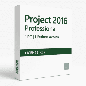 Project 2016 Professional - Lifetime Activation License Key for 1 PC
