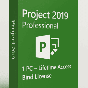 Project 2019 Professional - Lifetime BIND Activation License Key for 1 PC