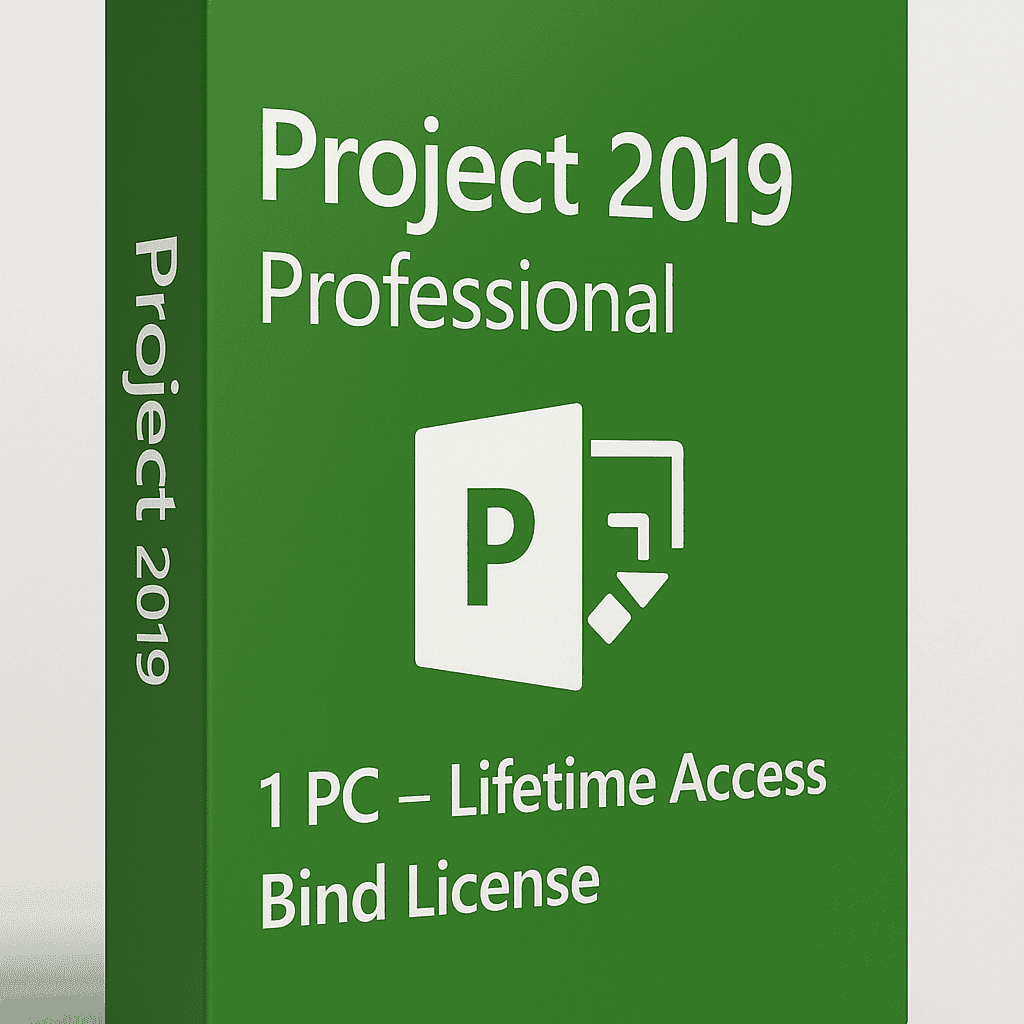 Project 2019 Professional - Lifetime BIND Activation License Key for 1 PC