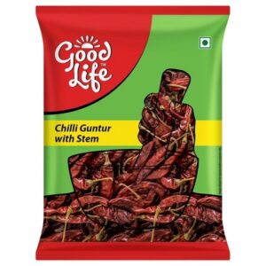 Chic N Pert Dried Whole Spices GL Guntur With Stem Chilli 200 g