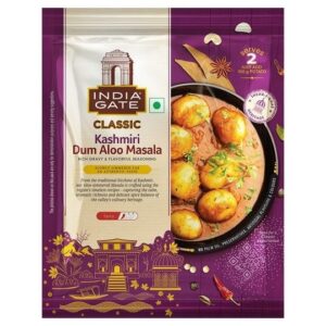 1 Item Photo – Main – 85G – CNP26-100042 – Chic N Pert Selective Pre-Mix Spices IG Classic Kashmiri Dum Aloo Masala 85 g India Gate Selective Pre-Mix Spices Classic Kashmiri Dum Aloo Masala 85 g