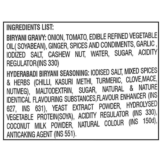 Chic N Pert Selective Pre-Mix Spices IG Classic Hyderabadi Briyani Masala 120 g