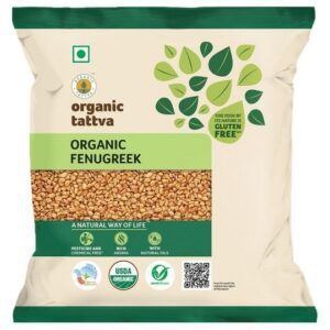 1 Item Photo – Main – 100G – CNP26-100061– Chic N Pert Dried Whole Spices OT Fenugreek Methi Seeds 100 g - Organic Chic N Pert Dried Whole Spices OT Fenugreek / Methi Seeds 100 g - Organic