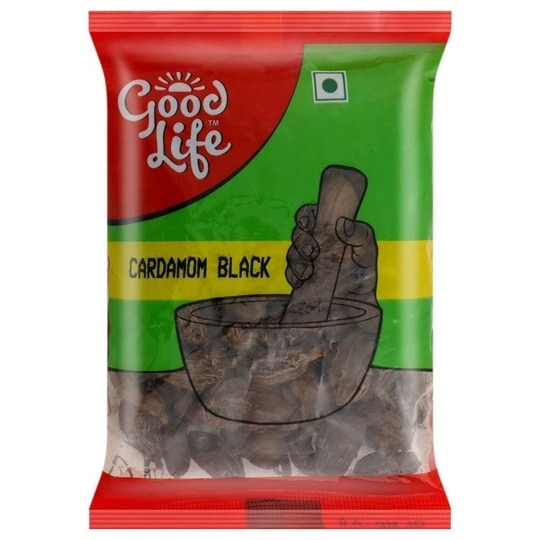 Good Life Dried Whole Spices Cardamom Black / Big - 50 g