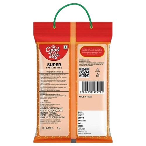 Good Life Special Super Basmati Rice - 5 kg