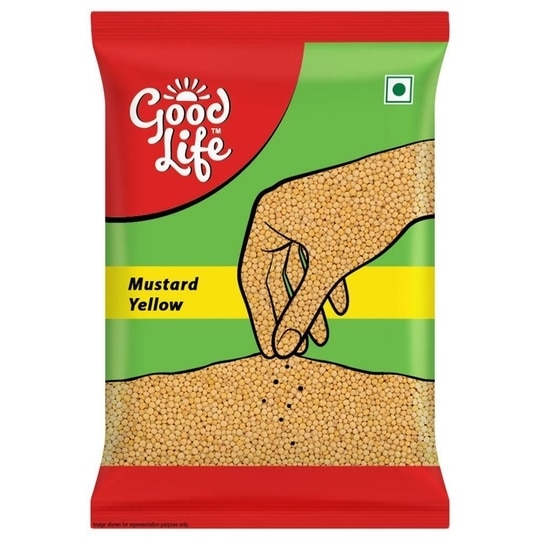 Good Life Dried Whole Spices Yellow Mustard Seeds / Pili Sarso - 100 g