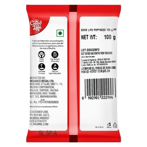 Good Life Poppy Seed - 100 g