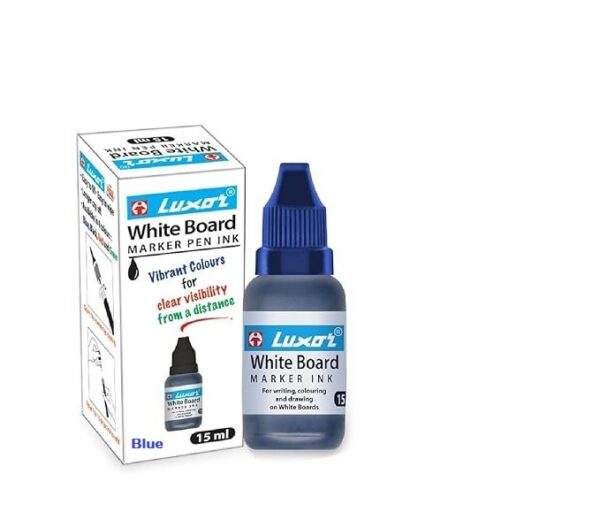 Luxor White Board Marker Ink / Hibr / Midad - Pack of 10 Pieces X 15 ML Each