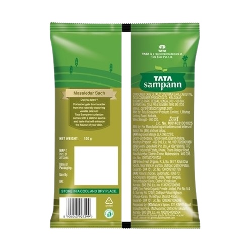 Tata Sampann Specialty Powders Coriander Powder / Kozbarah Mutahoon - 500 g