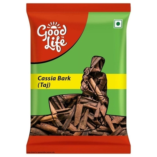 Good Life Dried Whole Spices Cassia Bark / Taj / Cinnamon Sticks / Dalchini - 50 g
