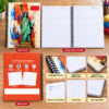 A4 Spiral Notebook Ruler Pages / Exercise Book / A Daftar - 300 Pages