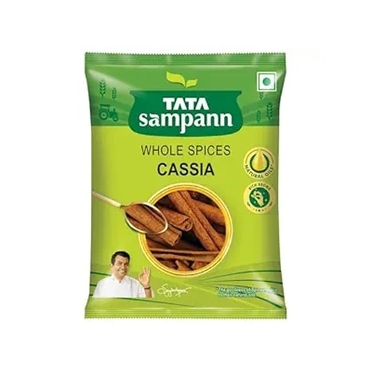 Tata Sampann Dried Whole Spices Cassia Bark / Taj / Cinnamon Sticks / Dalchini - 50 g