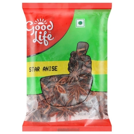 Good Life Dried Whole Spices Star Anise / Star Aniseed / Chinese Star Anise - 25 g