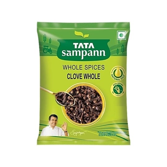 Tata Sampann Dried Whole Spices Clove / Laung / Nail / Clove / Qurunful - 50 g