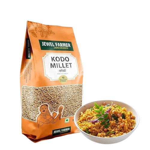 Jewel Farme Millets Kodo / Kodra / Arikelu / Varagu / Dukhn / Dokhn - 500 g