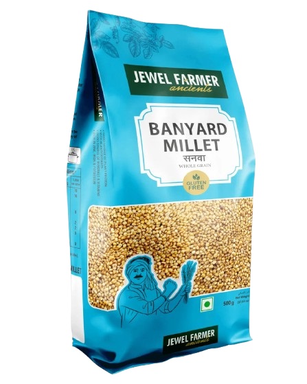 Jewel Farme Millet Barnyard / Sava Rice / Samaa Rice / Sawa Millet - 500 g