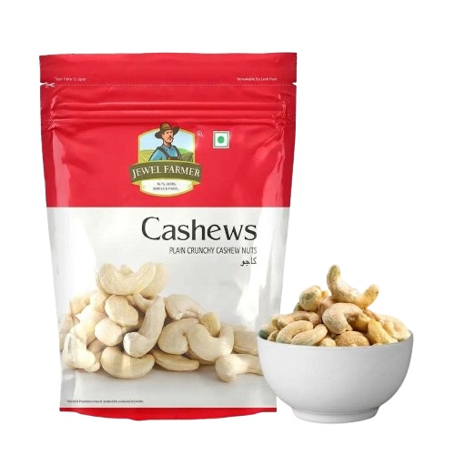 Jewel Farme Dry Fruits Cashews / Kaju / Cashews Nuts / Cashews Kernels / Kashio - 200 g