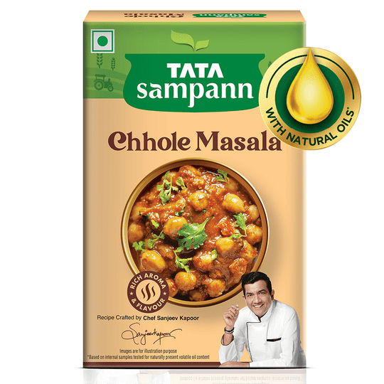 Tata Sampann Selective Pre-Mix Chhole Masala / Chhole Curry Masala / Chhole Curry Powder / Spice Mix For Chhole / Baharat - 100 g
