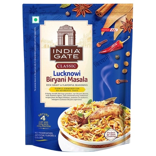 India Gate Selective Pre-Mix Spices Classic Lucknowi Biryani Masala - 120 g