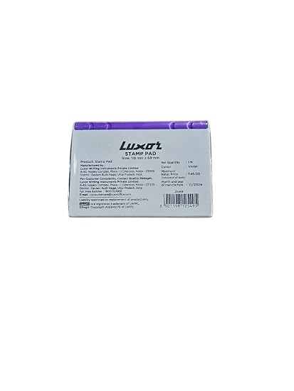 Luxor Stamp Pad - 1 Piece