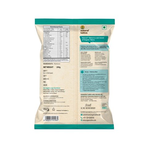 Natural Tattva Raw Makhana